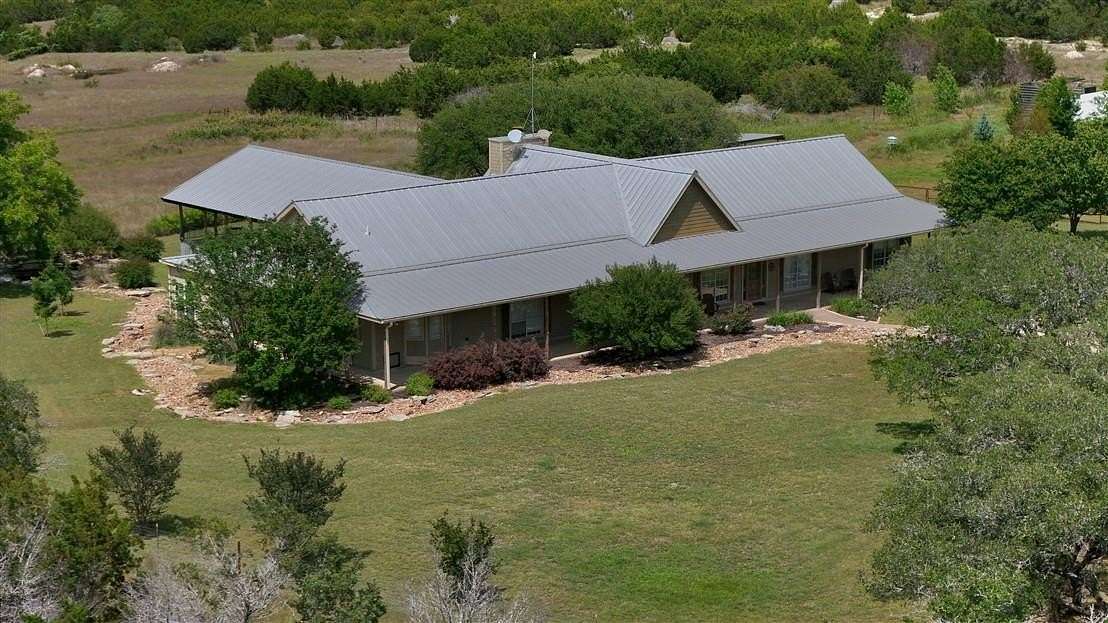 18 Acres of Land with Home for Sale in Bertram, Texas