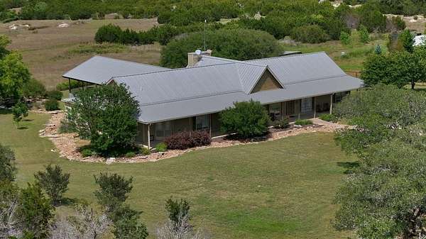 18 Acres of Land with Home for Sale in Bertram, Texas