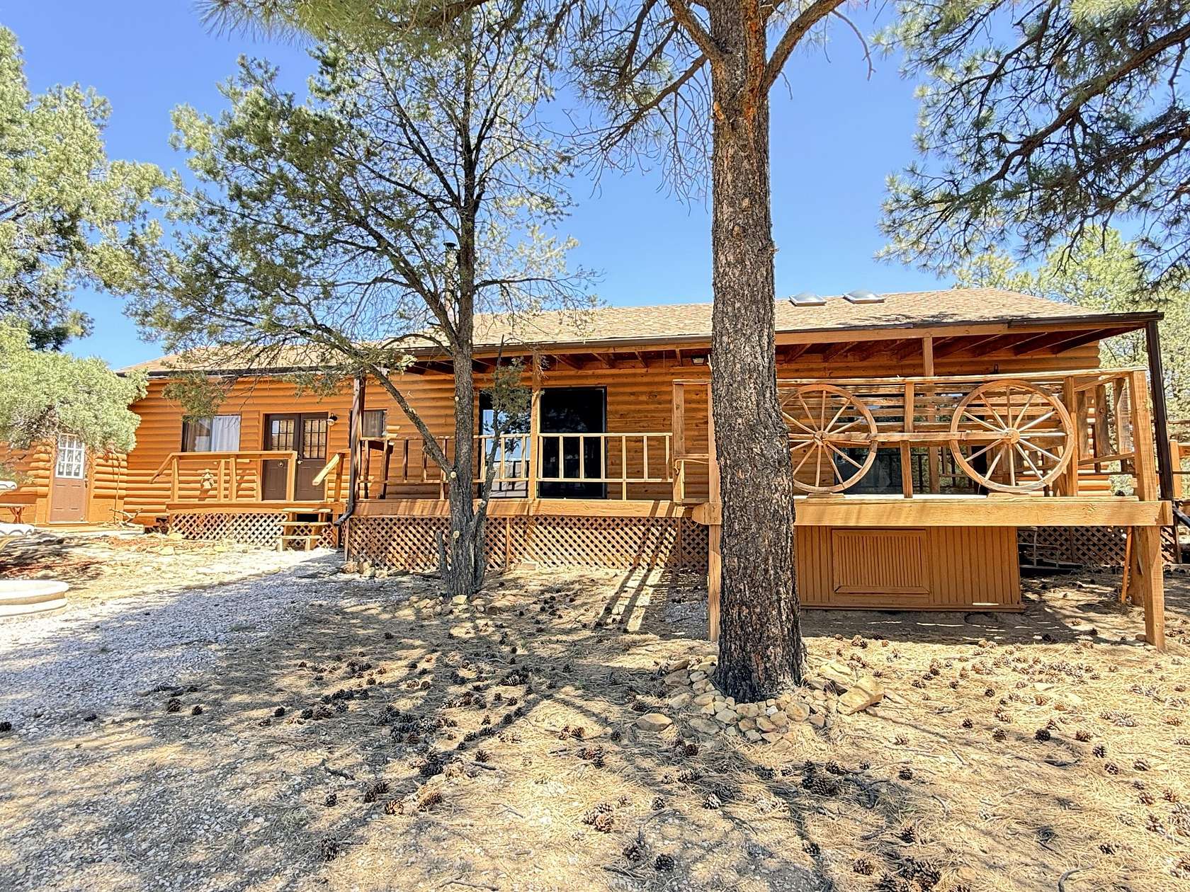 51.6 Acres of Recreational Land with Home for Sale in Pie Town, New Mexico