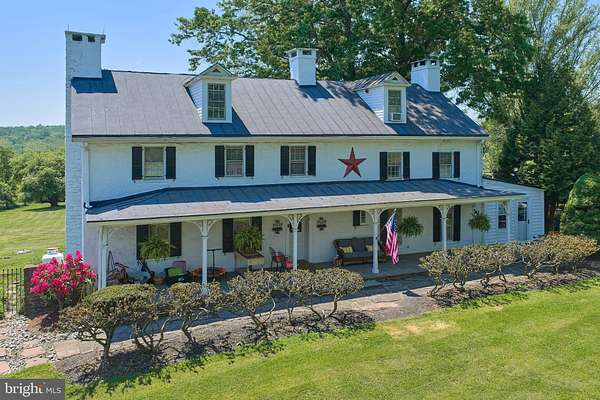 5.6 Acres of Land with Home for Sale in Newtown, Pennsylvania