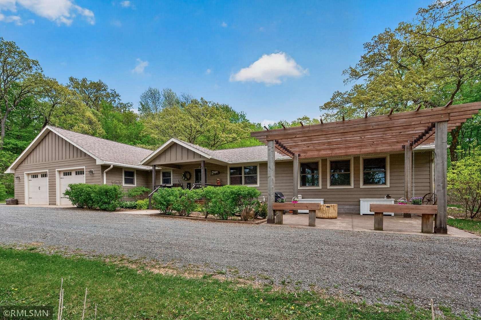 39.2 Acres of Land with Home for Sale in Osceola, Wisconsin