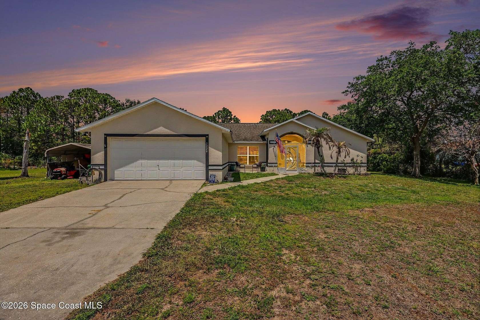 2 Acres of Land with Home for Sale in Cocoa, Florida