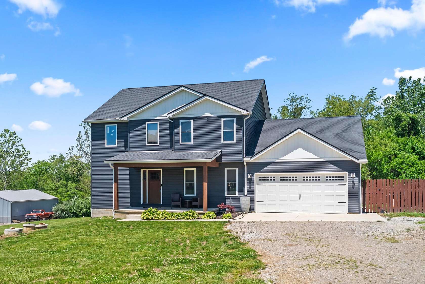 1.58 Acres of Land with Home for Sale in Laurelville, Ohio