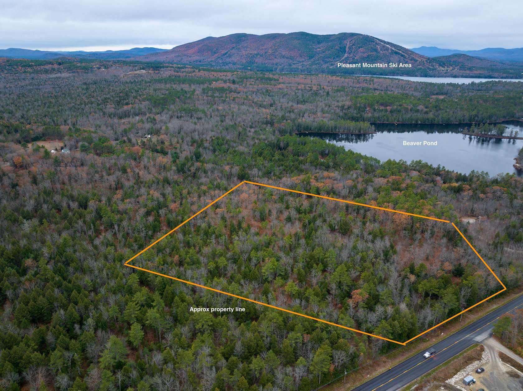 18.3 Acres of Mixed-Use Land for Sale in Bridgton, Maine