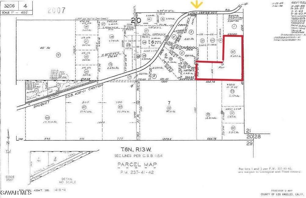 15.6 Acres of Land for Sale in Leona Valley, California