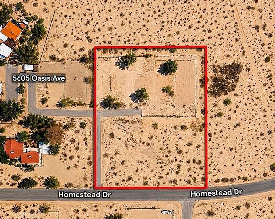 2.3 Acres of Residential Land for Sale in Twentynine Palms, California
