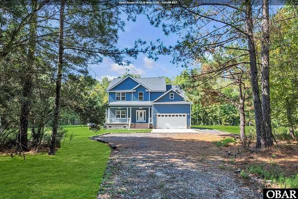 20 Acres of Recreational Land with Home for Sale in Hertford, North Carolina