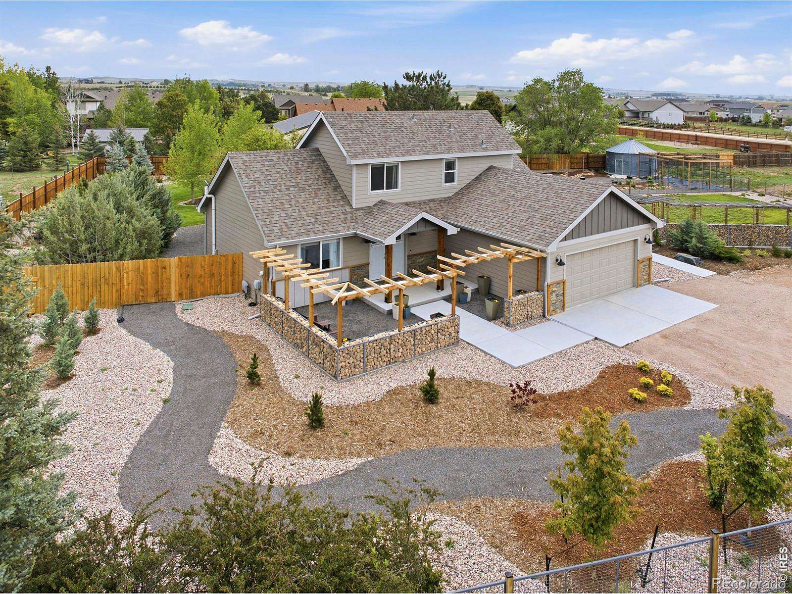 1.54 Acres of Land with Home for Sale in Wellington, Colorado