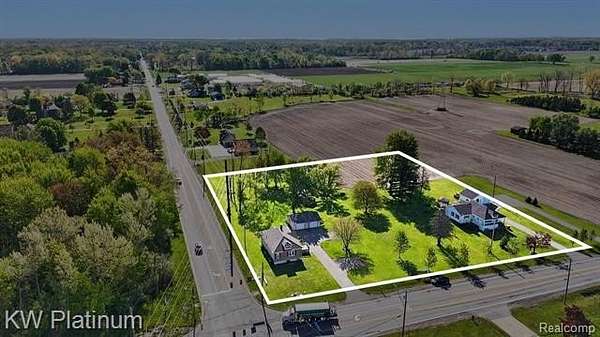 3 Acres of Land with Home for Sale in Macomb Township, Michigan