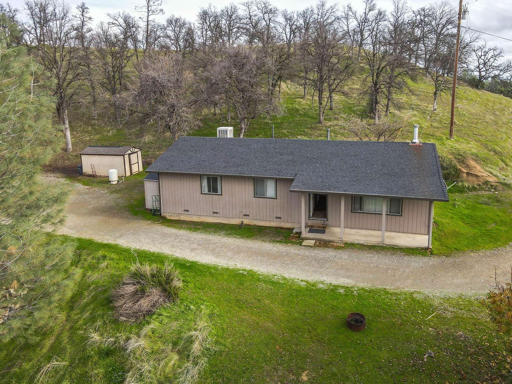 5.5 Acres of Land with Home for Sale in Cottonwood, California