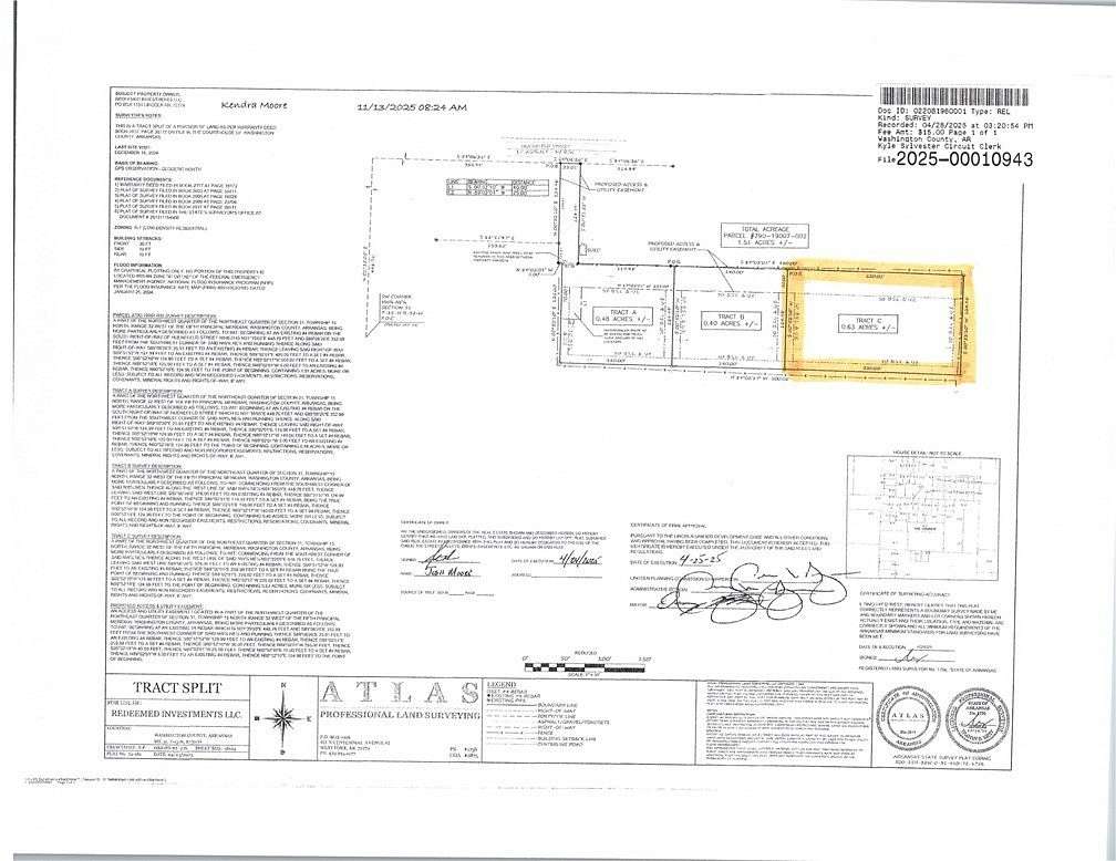 0.63 Acres of Residential Land for Sale in Lincoln, Arkansas