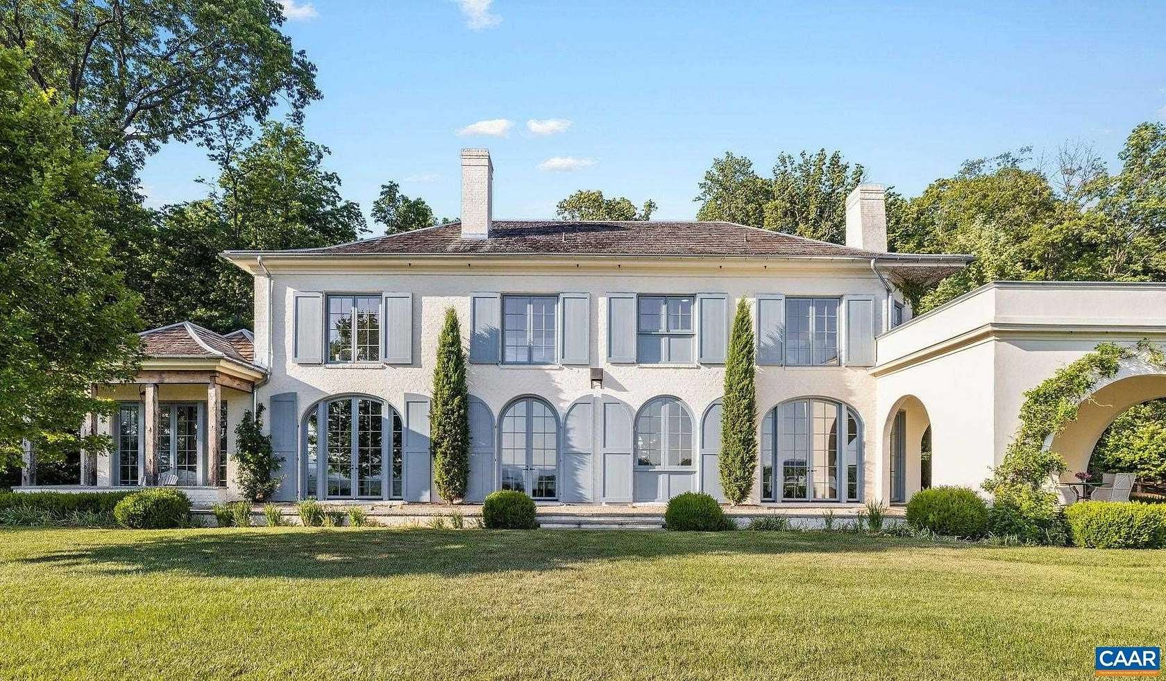 21.6 Acres of Land with Home for Sale in Charlottesville, Virginia