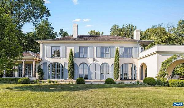 21.6 Acres of Land with Home for Sale in Charlottesville, Virginia