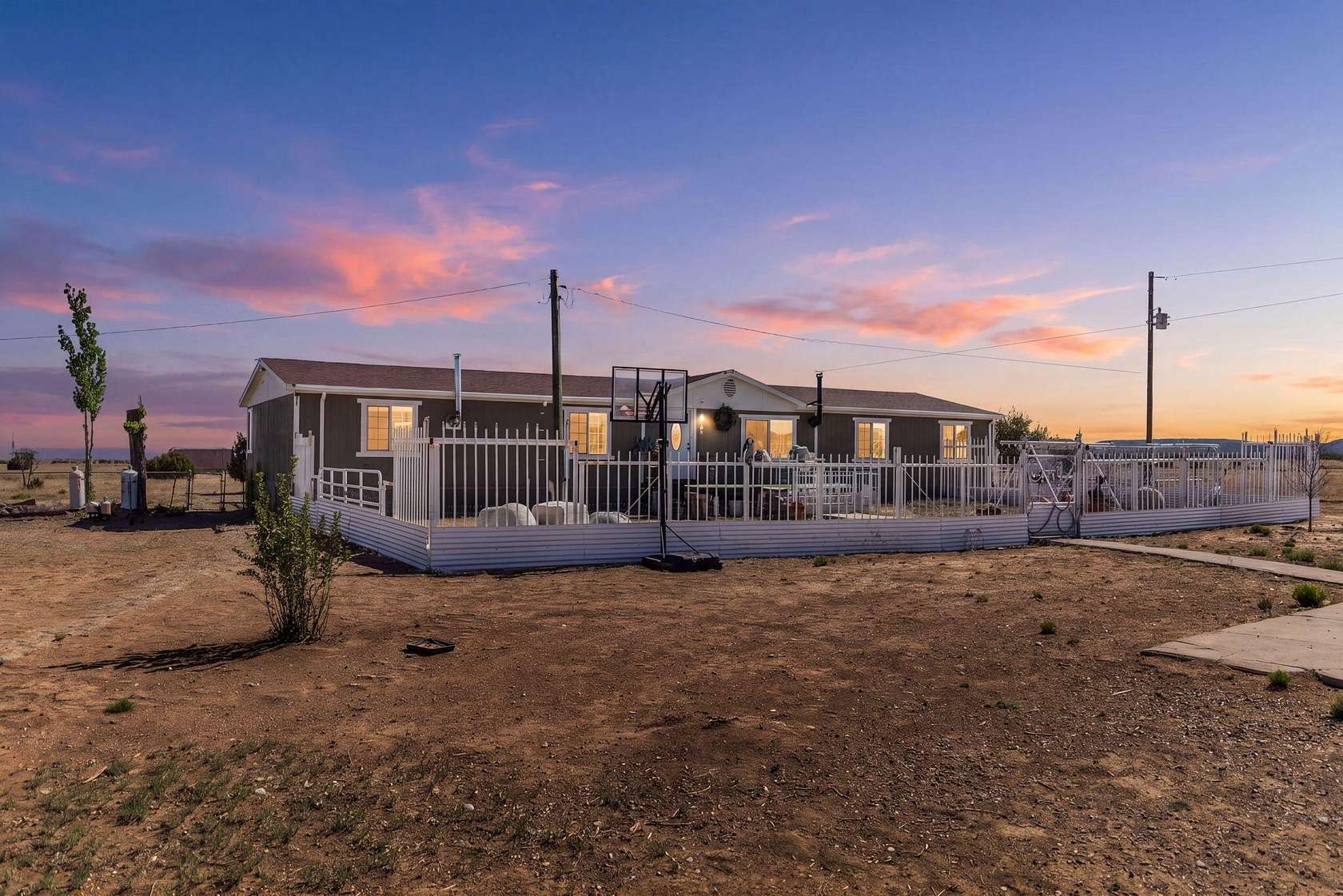 10.2 Acres of Land with Home for Sale in Moriarty, New Mexico