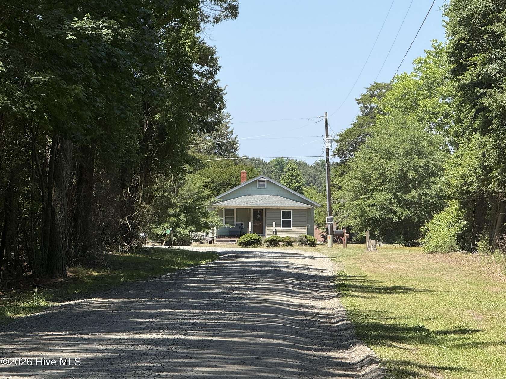 56.4 Acres of Land with Home for Sale in Tyner, North Carolina
