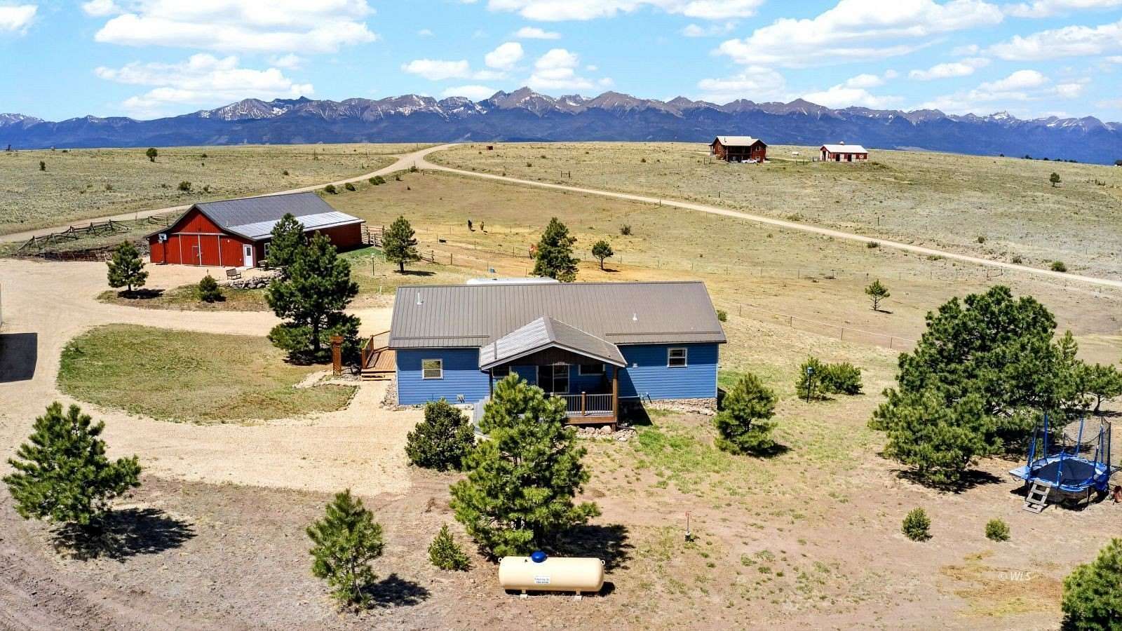 10 Acres of Land with Home for Sale in Westcliffe, Colorado