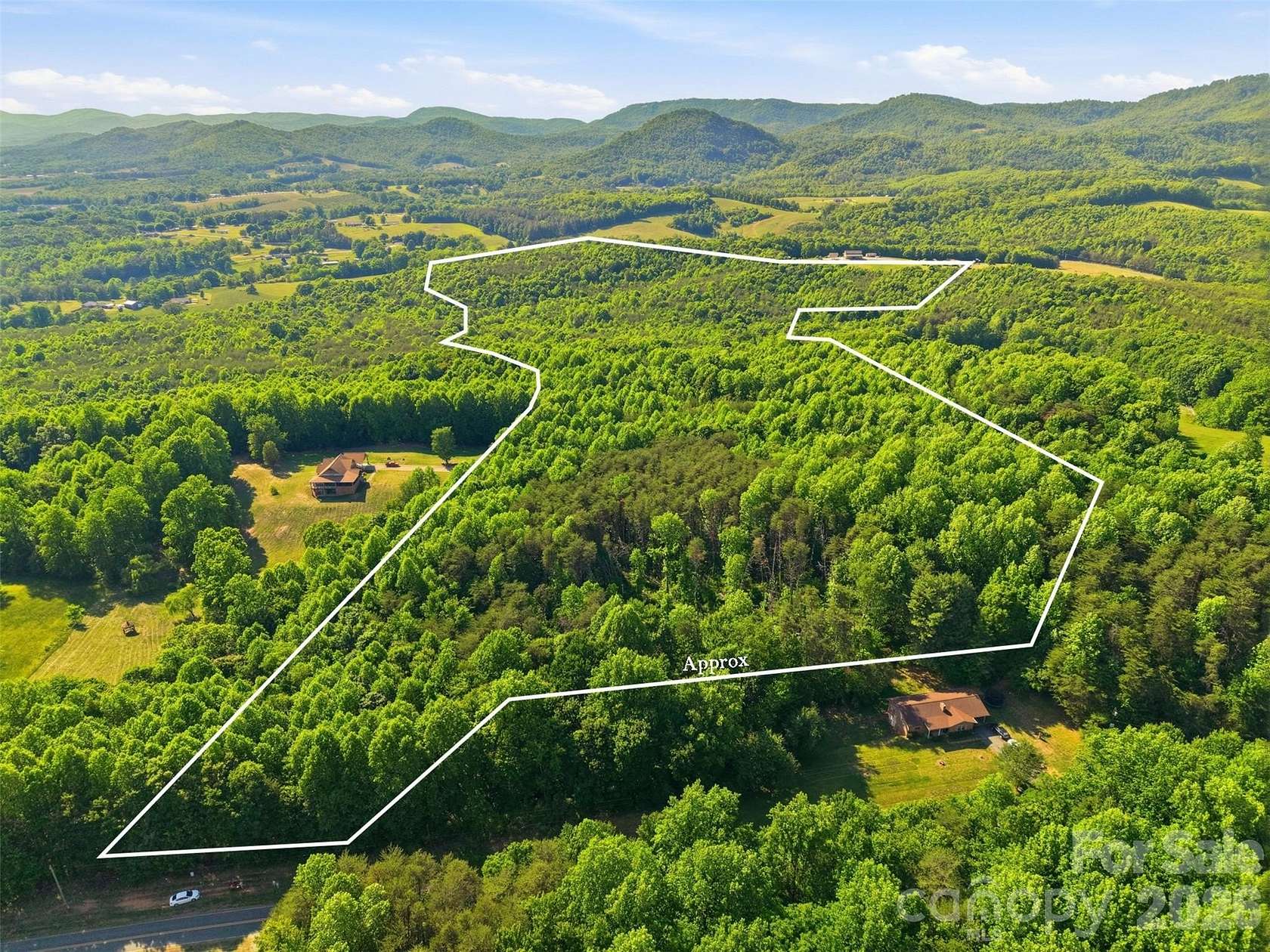 82 Acres of Recreational & Residential Land for Sale in Taylorsville, North Carolina