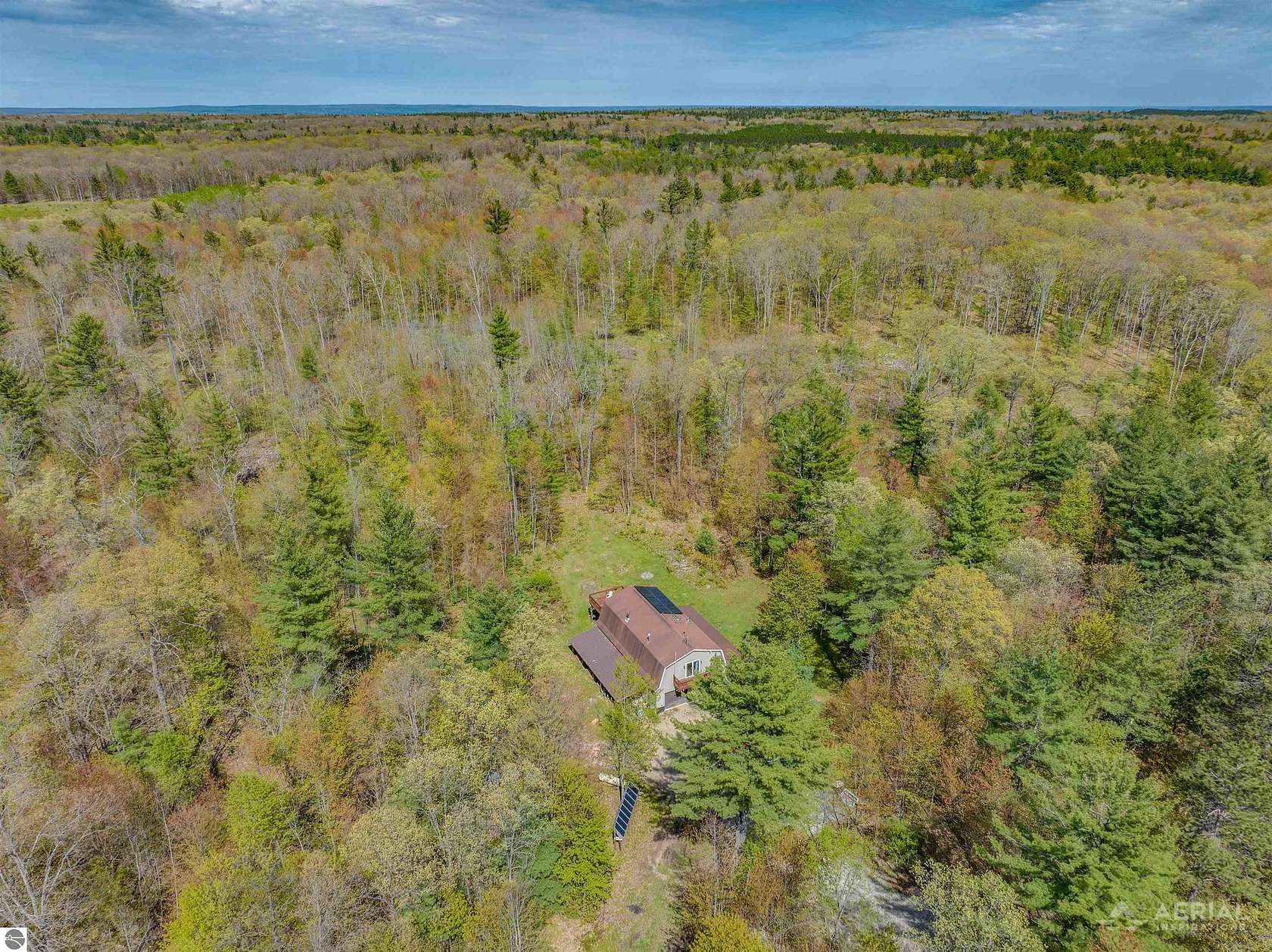 40 Acres of Recreational Land with Home for Sale in West Branch, Michigan