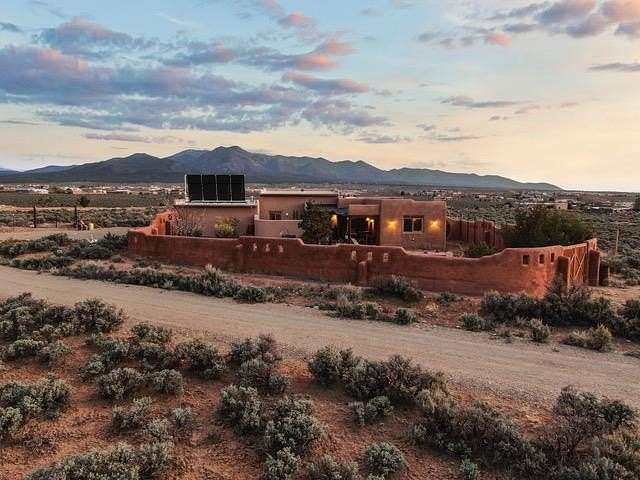 1.6 Acres of Land with Home for Sale in Ranchos de Taos, New Mexico