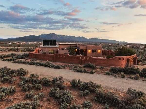 1.6 Acres of Land with Home for Sale in Ranchos de Taos, New Mexico