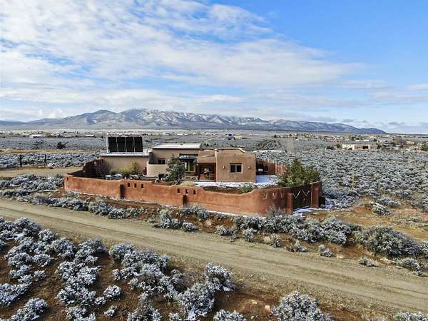 1.6 Acres of Land with Home for Sale in Ranchos de Taos, New Mexico