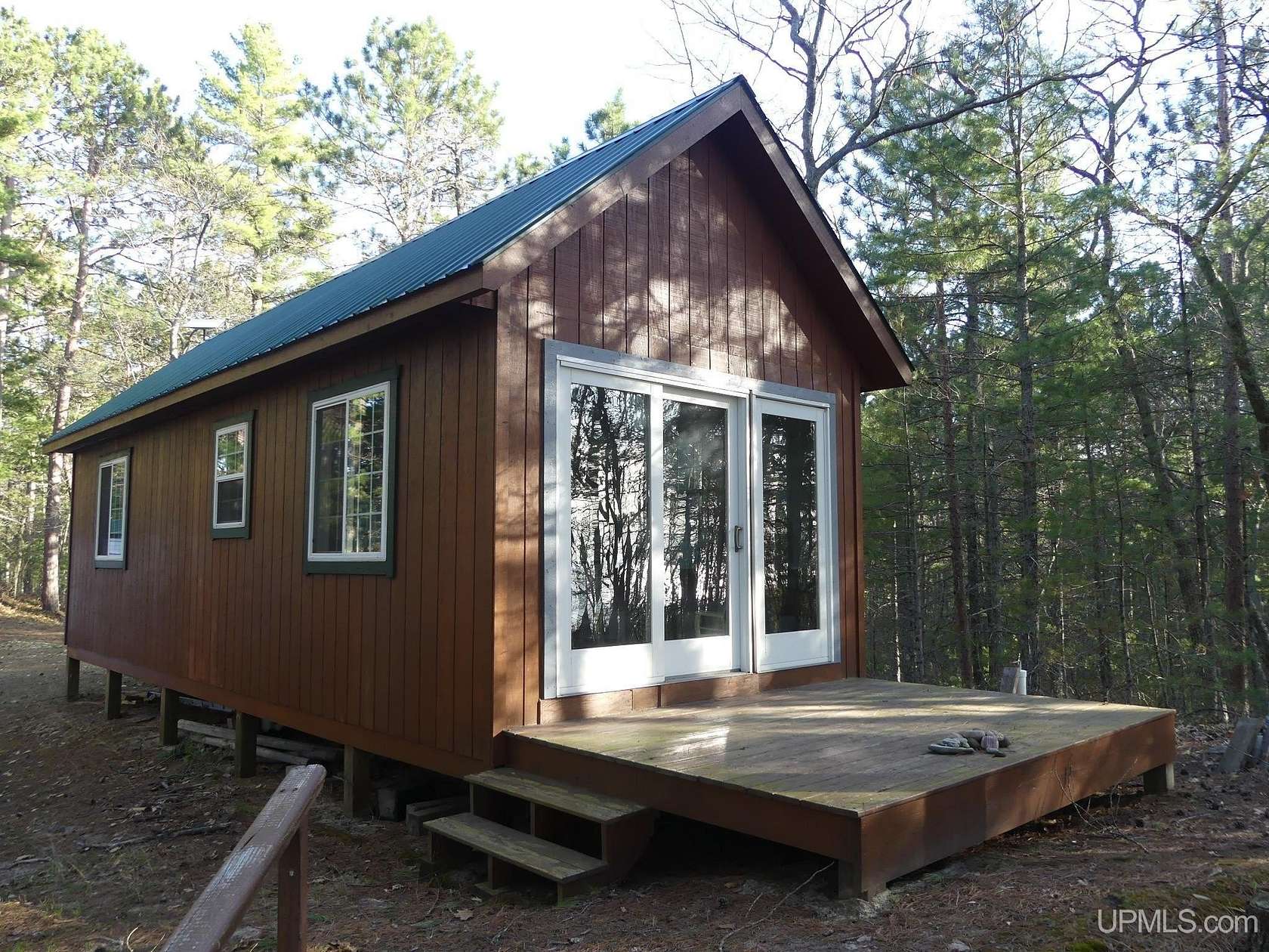 10 Acres of Recreational Land with Home for Sale in Grand Marais, Michigan