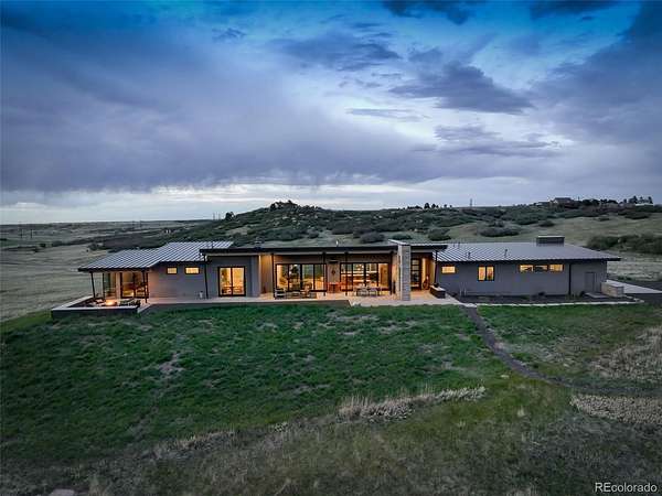 35 Acres of Recreational Land with Home for Sale in Franktown, Colorado