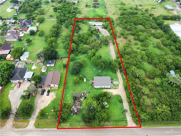 2 Acres of Land with Home for Sale in Edinburg, Texas