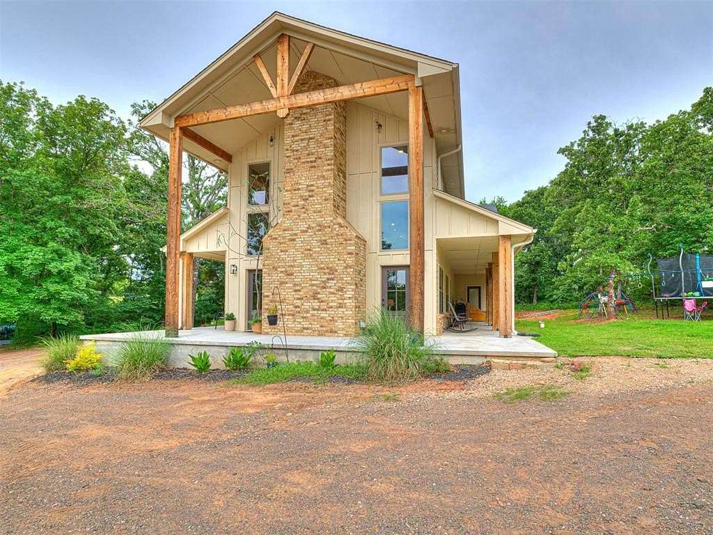 11.7 Acres of Land with Home for Sale in Newalla, Oklahoma