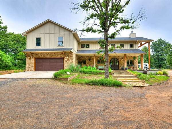 11.7 Acres of Land with Home for Sale in Newalla, Oklahoma