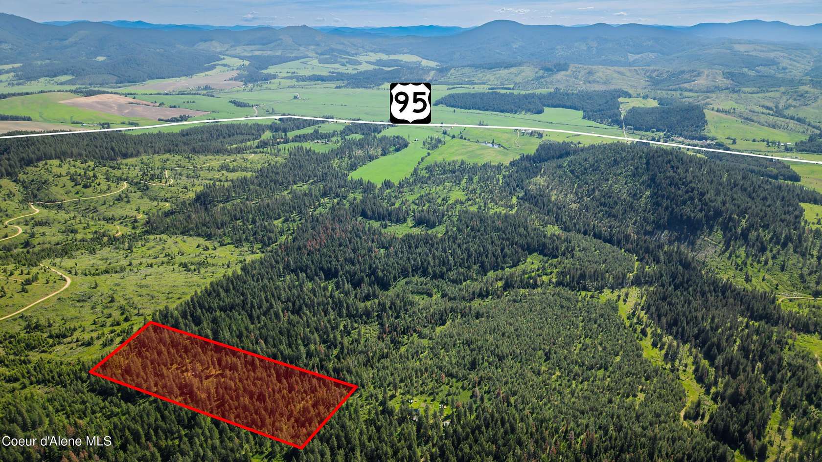 10 Acres of Recreational & Residential Land for Sale in Tensed, Idaho