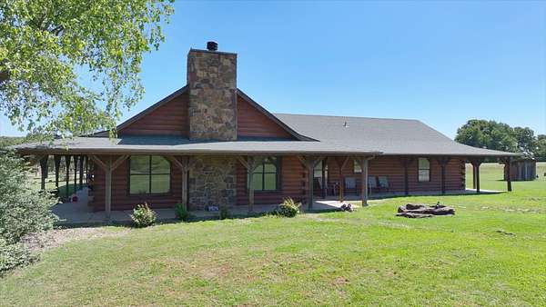 9.36 Acres of Land with Home for Sale in Meeker, Oklahoma
