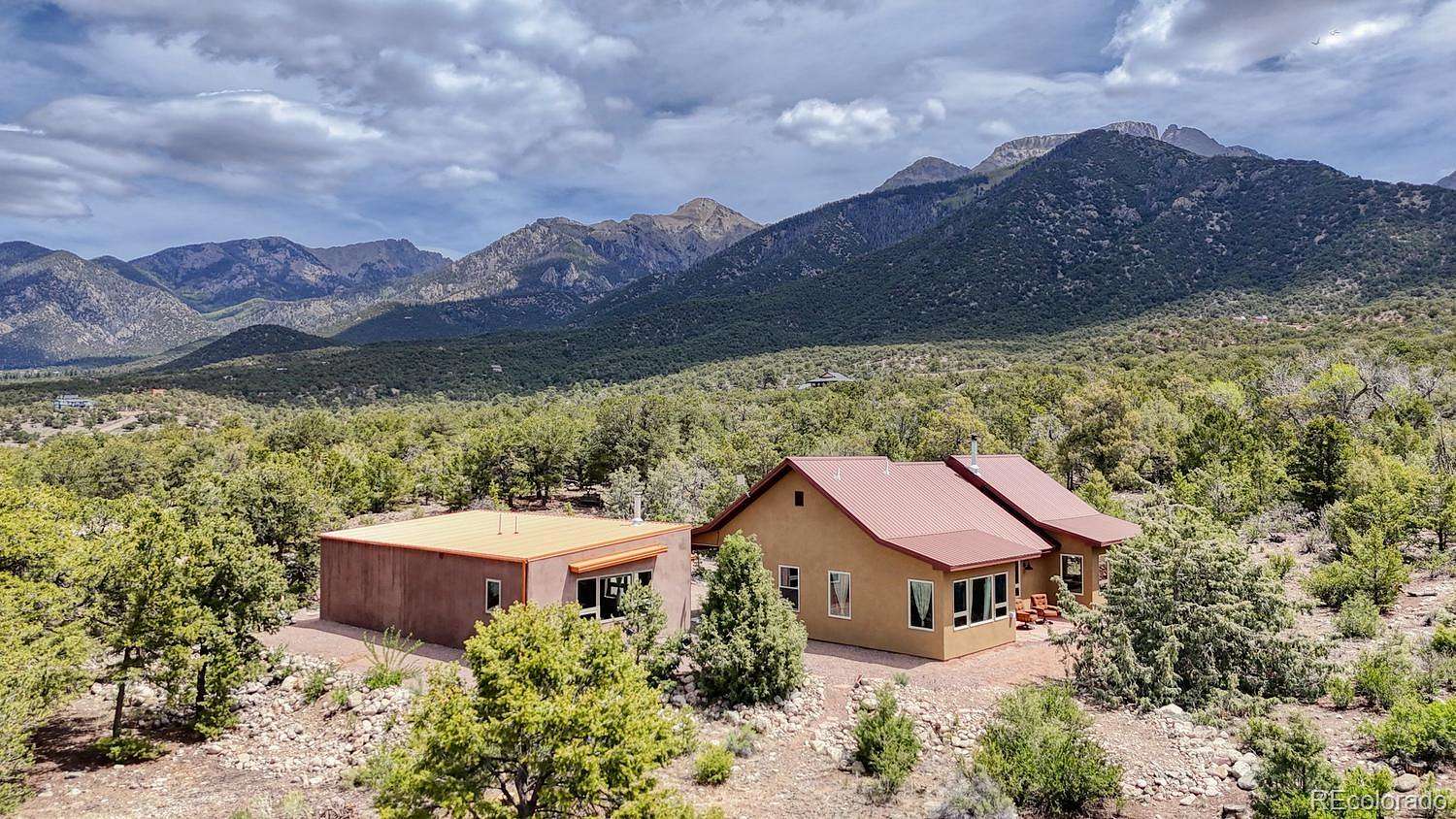 3.29 Acres of Land with Home for Sale in Crestone, Colorado