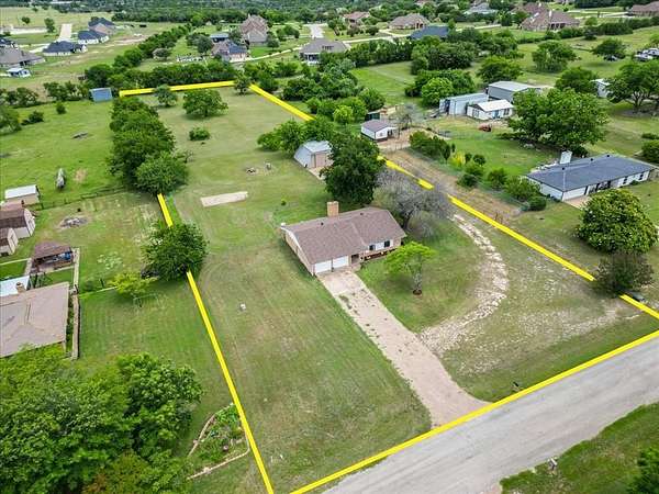 2.3 Acres of Land with Home for Sale in Weatherford, Texas