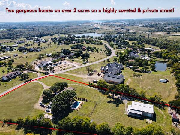 3 Acres of Land with Home for Sale in Sachse, Texas