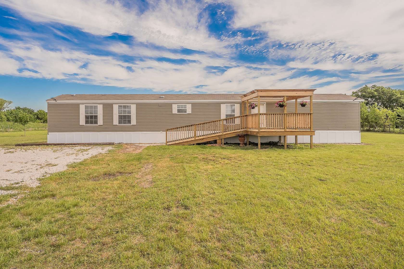 5 Acres of Land with Home for Sale in Justin, Texas