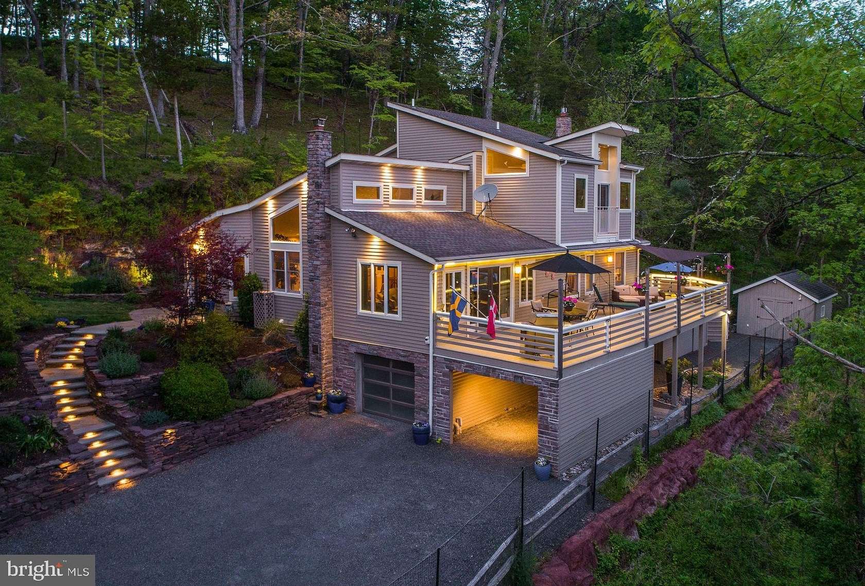 4.19 Acres of Land with Home for Sale in Erwinna, Pennsylvania