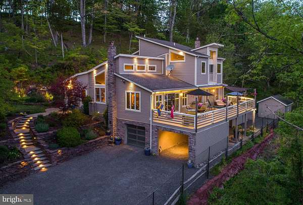 4.19 Acres of Land with Home for Sale in Erwinna, Pennsylvania