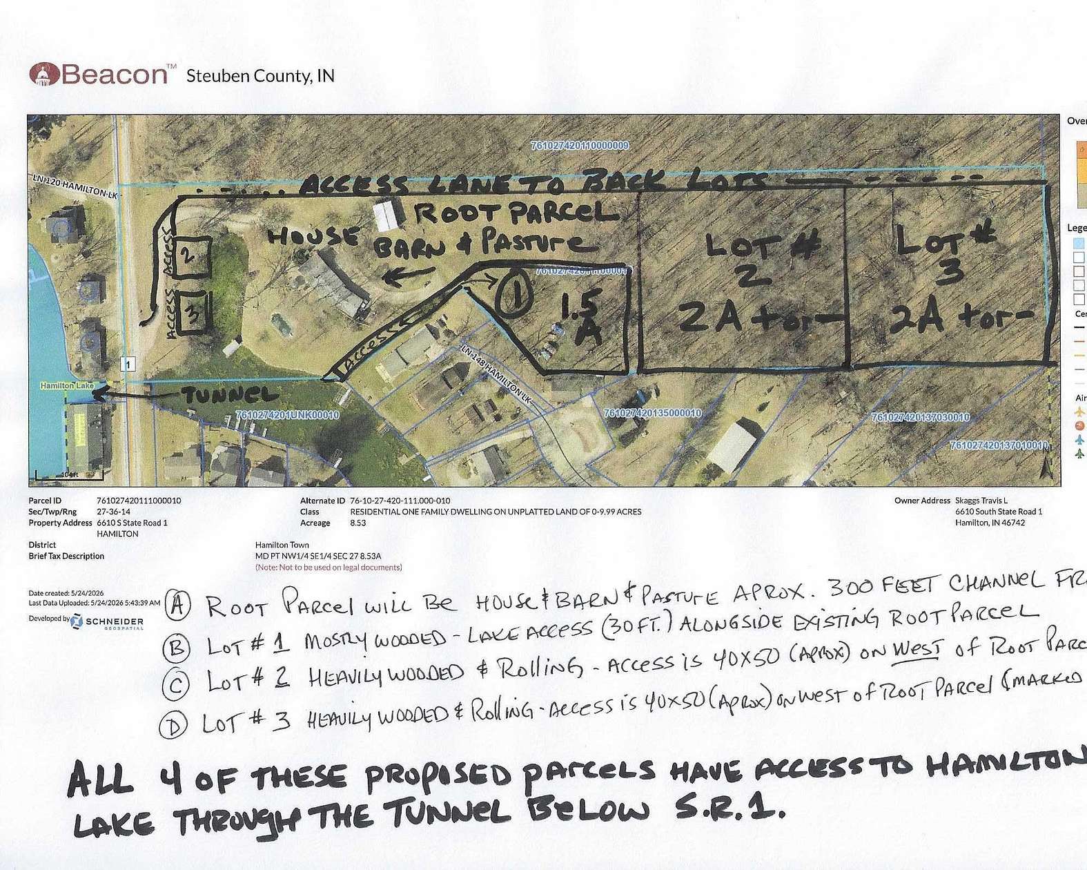 2 Acres of Residential Land for Sale in Hamilton, Indiana