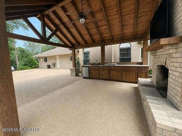 6.5 Acres of Land with Home for Sale in Florence, Mississippi