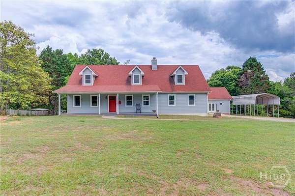 4.88 Acres of Land with Home for Sale in Hoschton, Georgia