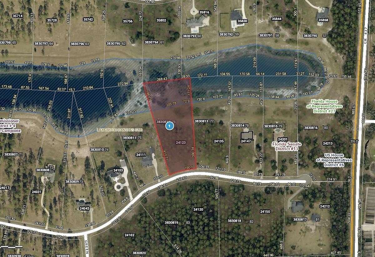 3.79 Acres of Residential Land for Sale in Eustis, Florida
