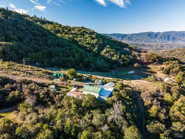 240 Acres of Recreational Land with Home for Sale in Hopland, California