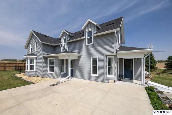 9.76 Acres of Land with Home for Sale in Ceresco, Nebraska