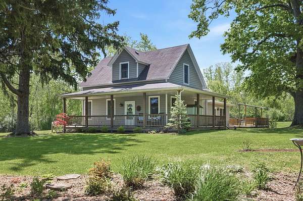 6.7 Acres of Land with Home for Sale in Three Oaks, Michigan