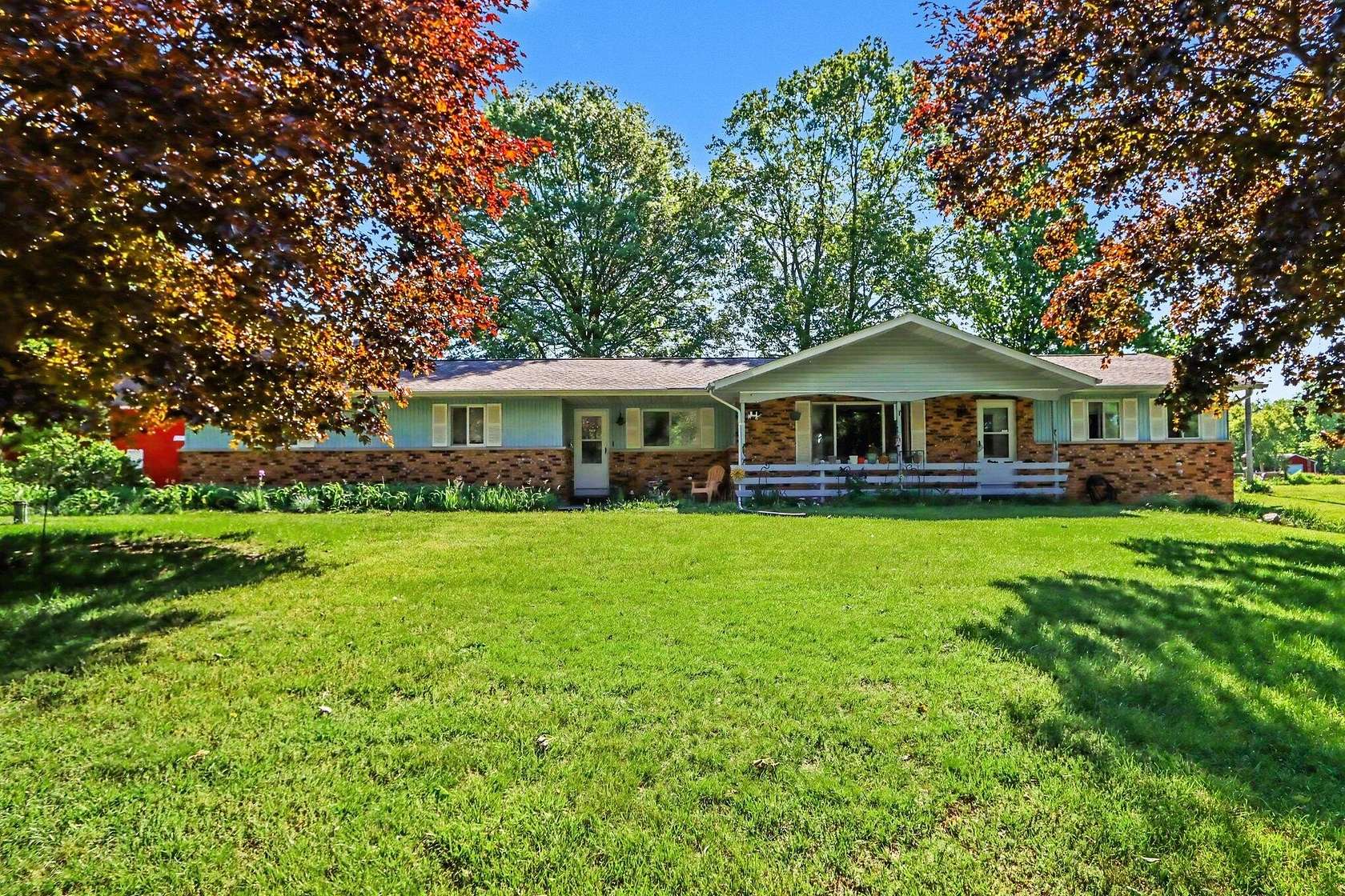 10 Acres of Land with Home for Sale in Plainwell, Michigan