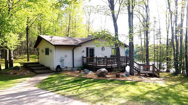 5.24 Acres of Land with Home for Sale in Deerbrook, Wisconsin