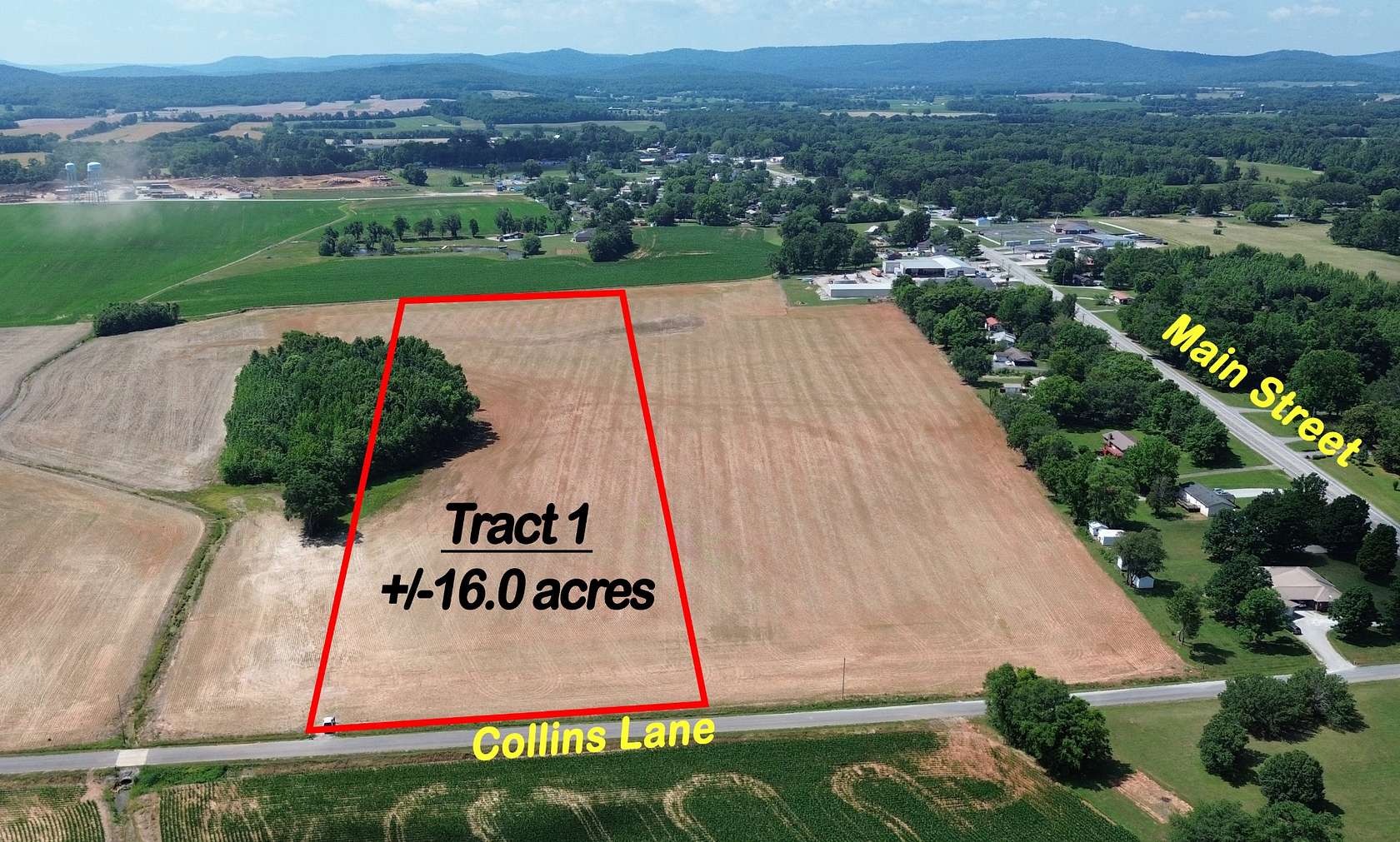 16 Acres of Agricultural Land for Auction in Huntland, Tennessee