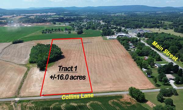 16 Acres of Agricultural Land for Auction in Huntland, Tennessee