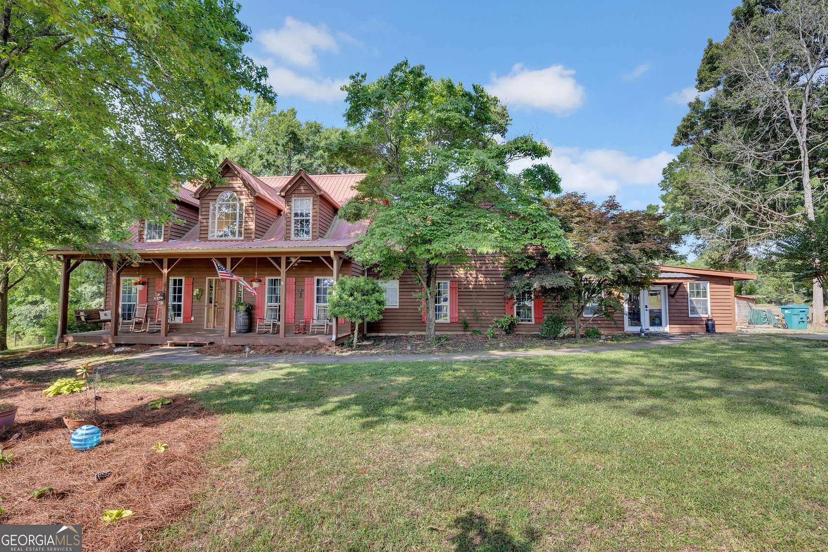 7.74 Acres of Land with Home for Sale in Shady Dale, Georgia